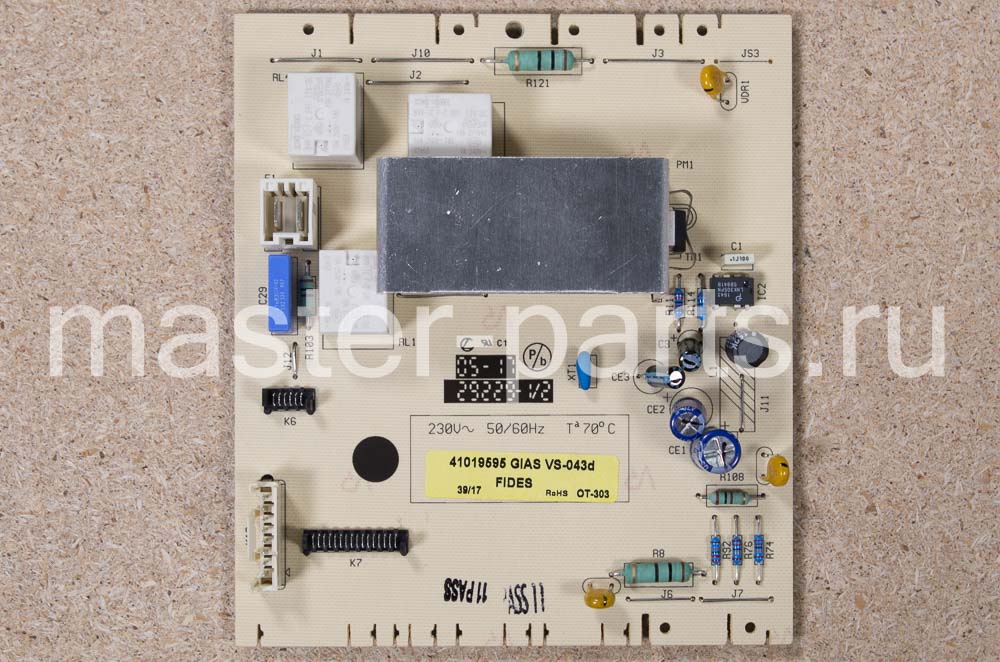 Control board prog 959